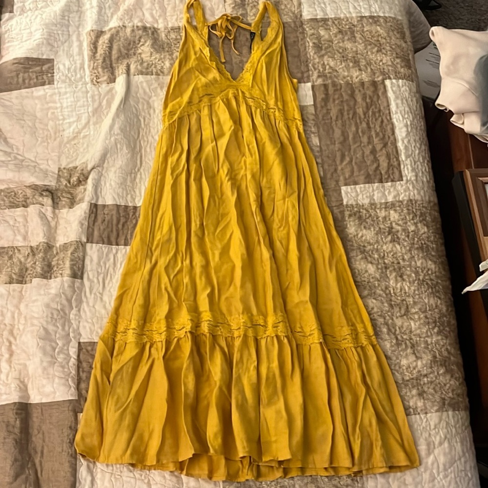 Yellow small SHEIN dress